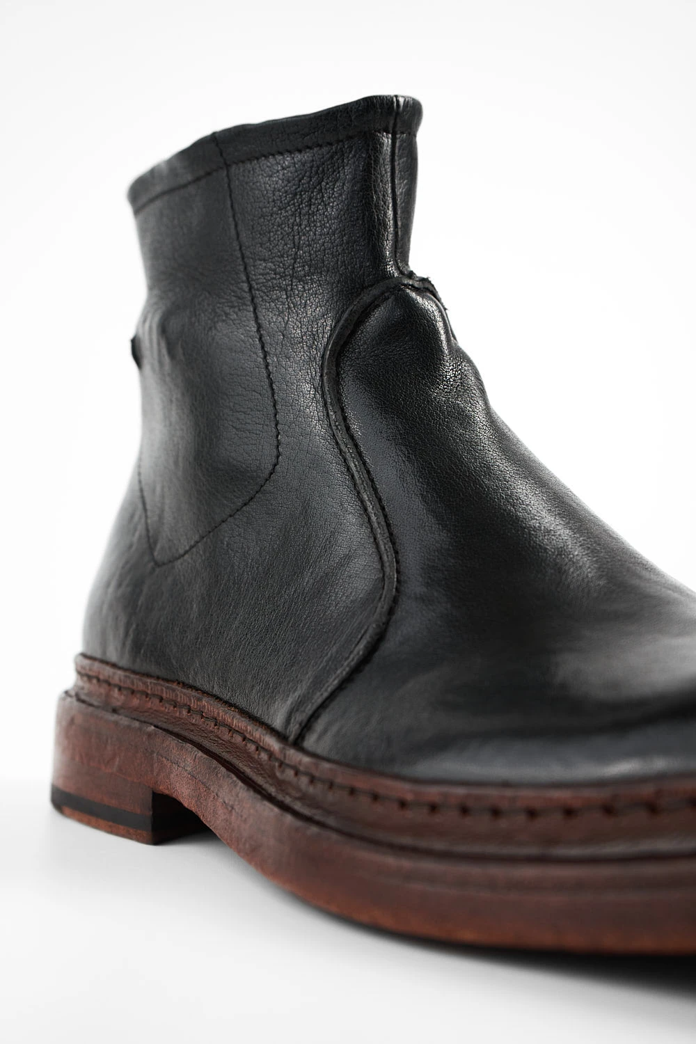 YORK Urban-black Welted Laceless Boots. 4 YORK Urban-black Welted Laceless Boots. - Image 4