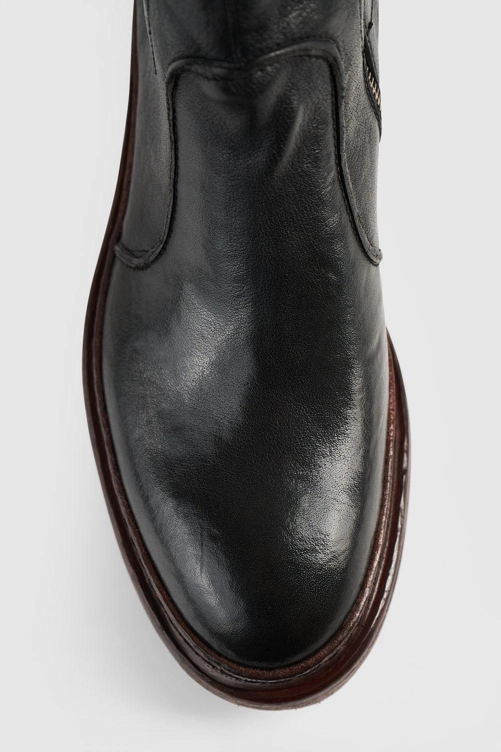 YORK Urban-black Welted Laceless Boots. 8 YORK Urban-black Welted Laceless Boots. - Image 8
