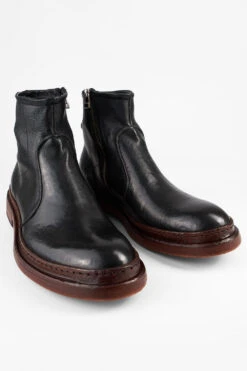 YORK Urban-black Welted Laceless Boots. 11 YORK Urban-black Welted Laceless Boots. -Untamedstreet Shop YORK urban black welted laceless boots leather made in italy untamed street SIDE00856 98780e1e 9ec5 45ee b3c3 3f942e47a4d3