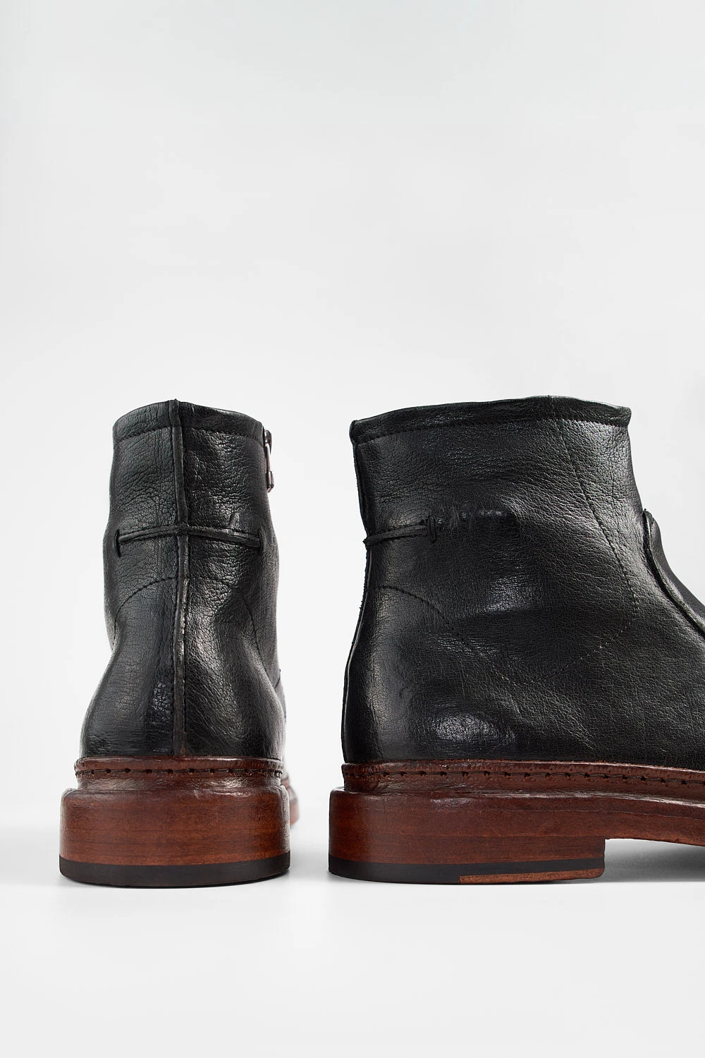 YORK Urban-black Welted Laceless Boots. 6 YORK Urban-black Welted Laceless Boots. - Image 6