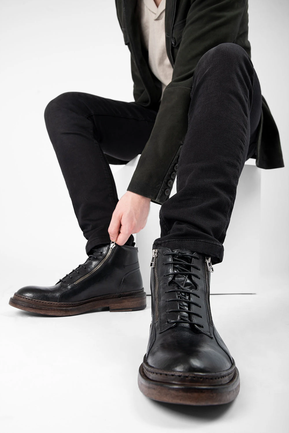 YORK Imperial-black Welted Chukka Boots. 10 YORK Imperial-black Welted Chukka Boots. - Image 10