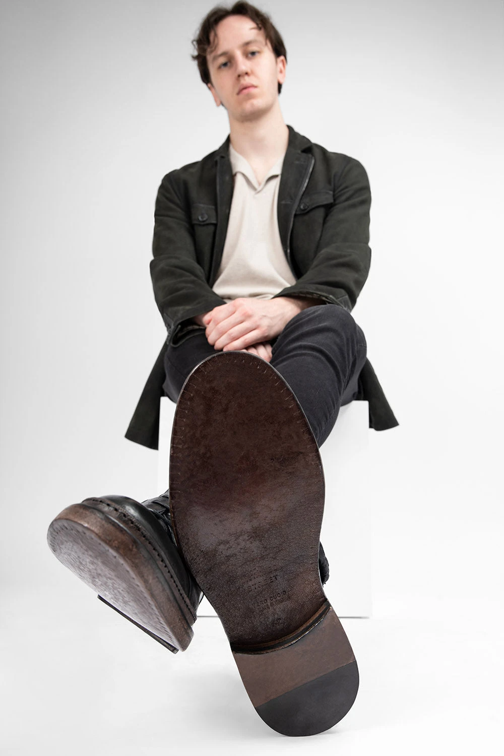 YORK Imperial-black Welted Chukka Boots. 4 YORK Imperial-black Welted Chukka Boots. - Image 4