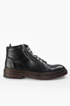 YORK Imperial-black Welted Chukka Boots.