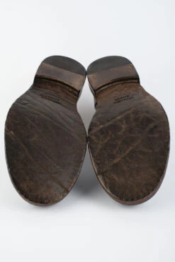 YORK Rich-brown Welted Derby Shoes. -Untamedstreet Shop YORK men shoe derby brown calf leather handmade in italy 04