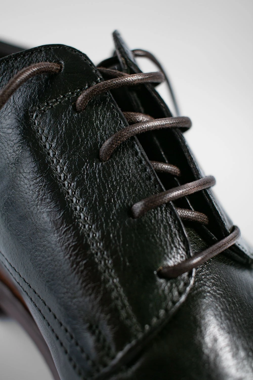 YORK Dark-green Welted Derby Shoes. 7 YORK Dark-green Welted Derby Shoes. - Image 7