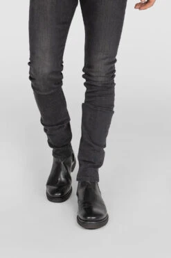 BROMPTON Charcoal-black Chelsea Boots. 18 BROMPTON Charcoal-black Chelsea Boots. -Untamedstreet Shop men brompton black chelsea boot 2 e92757c0 7bd0 4df2 b7fb 7104dfd58346