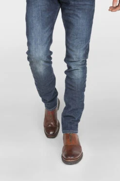 BROMPTON Rusty-brown Ankle Boots. -Untamedstreet Shop men brompton rusty brown ankle boot 2 540a1074 4040 4da0 a5d2 1303069fd546