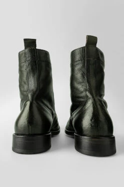 SLOANE Dark-green Commando Boots. -Untamedstreet Shop men sloane black green combat boot 3 45f7082e e18c 478b a67a 6b9798b5b93b