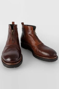 BROMPTON Rusty-brown Ankle Boots. -Untamedstreet Shop men s brompton rusty brown boot 3 722f2ef9 2f70 4fc2 98bc b74c4c404127
