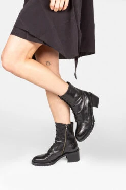 REGENT Tar-black Lace Up Boots. 25 REGENT Tar-black Lace Up Boots. -Untamedstreet Shop women regent black military boot 1 bbe4a2f4 8176 4174 9672 f39ad1d93554