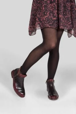 SLOANE Burgundy-rich Chelsea Boots. -Untamedstreet Shop women sloane burgundy red ankle boot 1 61ae2e3a e332 4d3f a554 0f31f41cb9c5