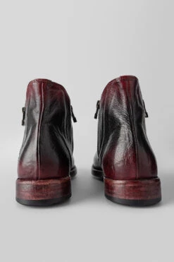 SLOANE Burgundy-rich Chelsea Boots. -Untamedstreet Shop women sloane burgundy red ankle boot 3 bda53c17 4bfc 48bf a478 3be87123aa50