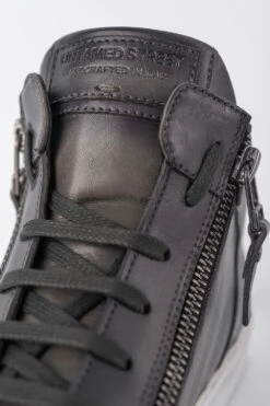 SOHO Aluminium-grey Patina High Sneakers. -Untamedstreet Shop women s sohoaluminiumhigh 5 8a0ce5d6 0588 4b59 9088 7ca6797c876c