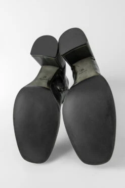 RICHMOND Dark-green Mid Heel Boots. -Untamedstreet Shop women s richmond boot 6 c0c055f4 9418 40a2 989a 3c7599e1b2d4